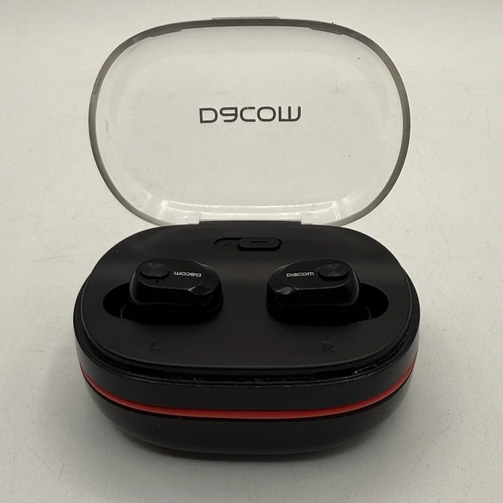 Dacom K6H Pro V.5 TWS True Wireless Earbuds Earphones Mini Twins Headset - BLACK